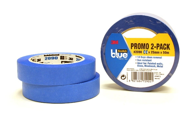 TAPE 3M MASKERING PROMO  2pk