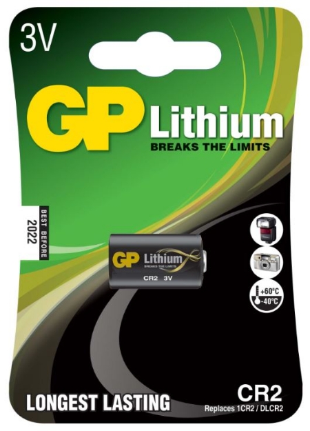 BATTERI GP LITHIUM 1PK